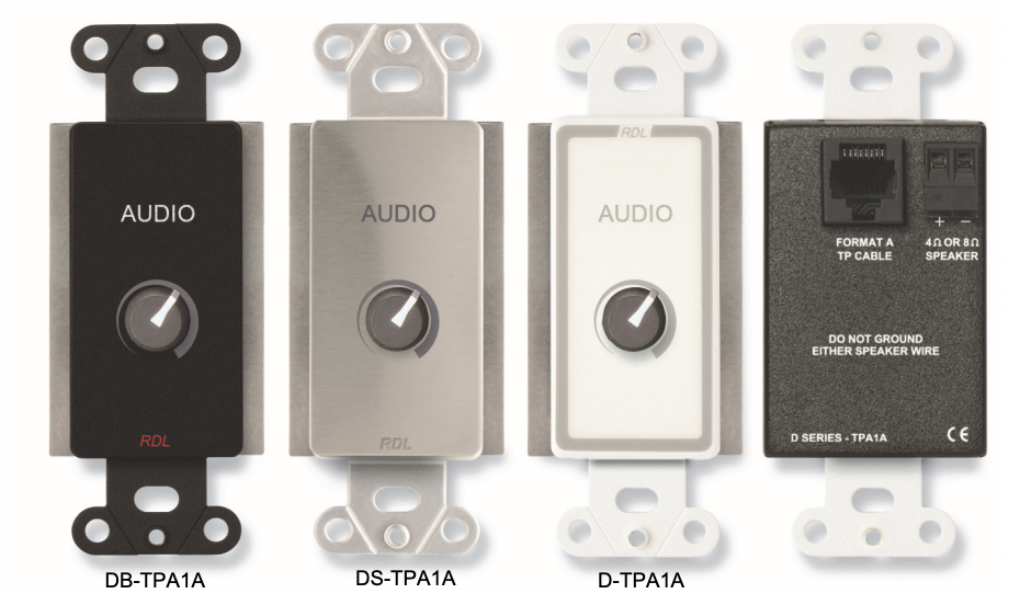 D-TPR1A DB-TPR1A DS-TPR1A